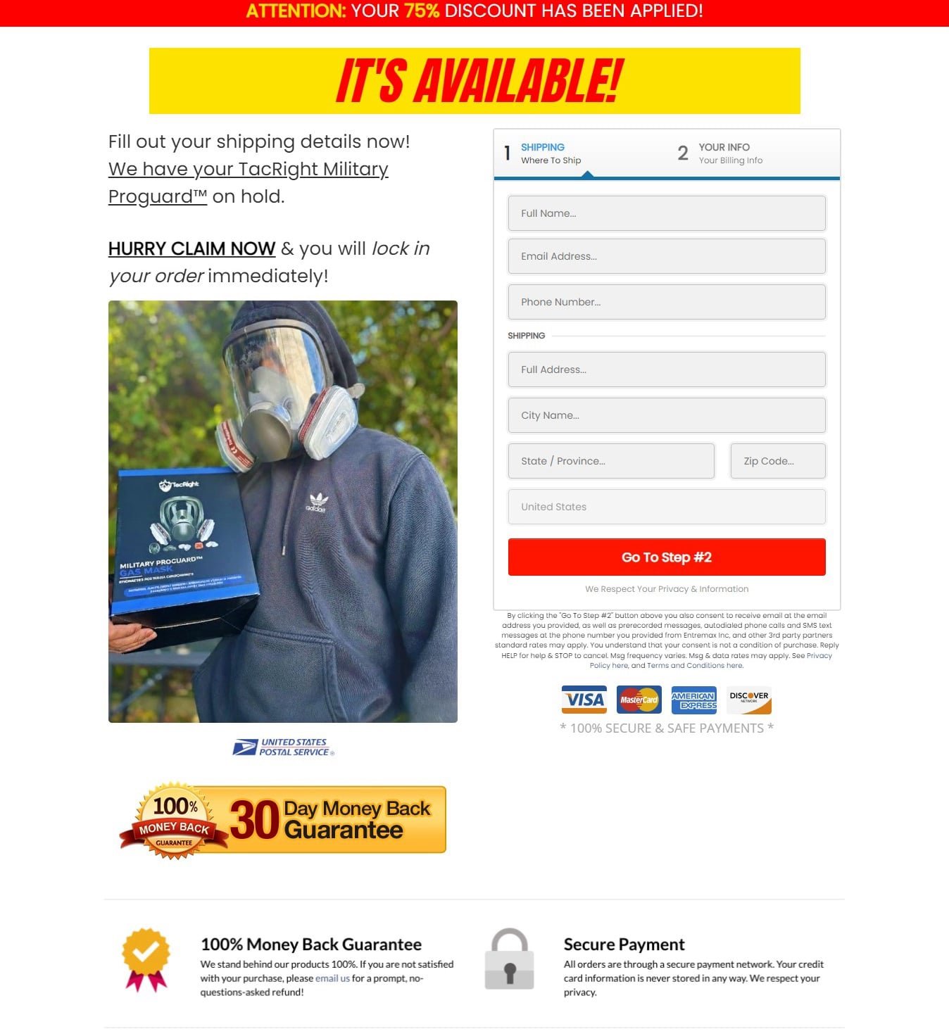 Tacright Gas Mask Price